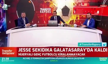 Galatasaray’da son dakika transfer gelişmesi! Jesse Sekidika...
