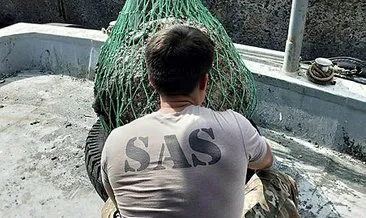 SAS Timi eski harp mayınını imha etti