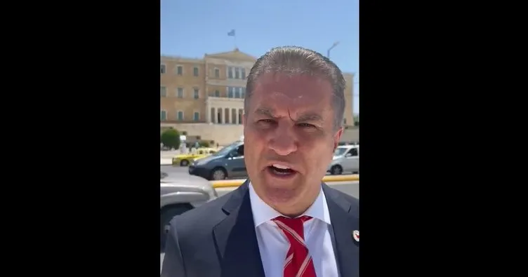 Mustafa Sarıgül sosyal medya hesabından paylaştı: Fiili saldırıya maruz kaldı Yunan Parlamentosu önünde...