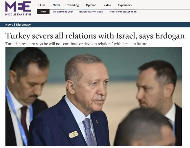 SON DAKİKA... Başkan Recep Tayyip Erdoğan’ın sözleri dünyaya damga vurdu: Türkiye İsrail ile ilişkisini kesti!
