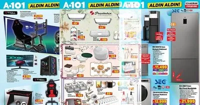 A101 aktüel 12 haziran 2025: Aldın aldın! Su sebili, koltuk ve halı yıkama makinesi... A101’de!