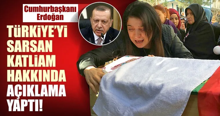 Erdoğan’dan Maltepe’deki katliam için yorum
