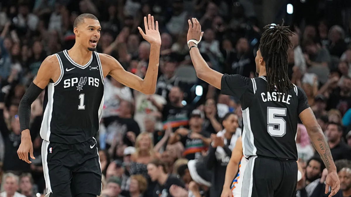 NBA'de Batı Konferansı şampiyonluğu son maça kaldı! Spurs, Thunder'ı mağlup etti...