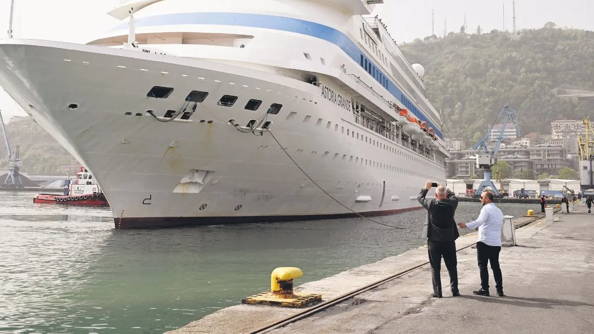 Karadeniz’de kruvaziyer bereketi