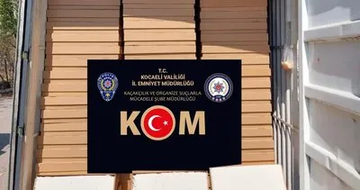Ağzına kadar kaçak sigara filtresiyle doldurmuşlar #kocaeli