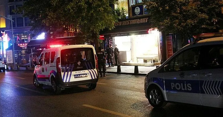 Şişli’de restoranda silahlı saldırı: 1 yaralı