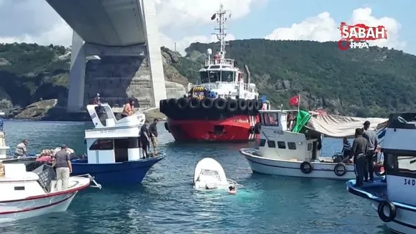 İstanbul Boğazı'nda balıkçı teknesine gemi çarptı: 1 ölü 2 yaralı | Video