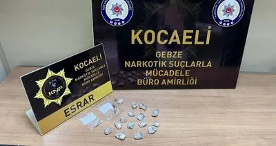 Kocaeli’de uyuşturucu operasyonu! #kocaeli