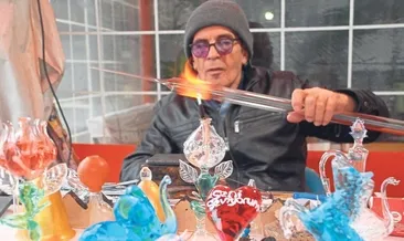 50 yıldır cama sekil veriyor