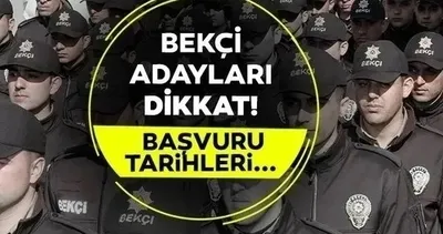 BEKÇİ ALIMI 2024 SON DURUM || Bekçi alımı ne zaman, hangi tarihte, alım yapılacak iller belli oldu mu?