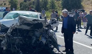 Erzincan’da feci kaza 3 ölü, 4 yaralı #erzincan