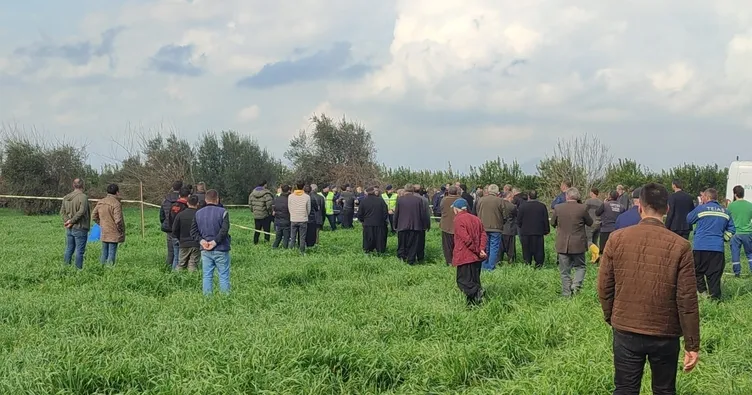 Ava çıkan muhtar tarlasında ölü bulundu