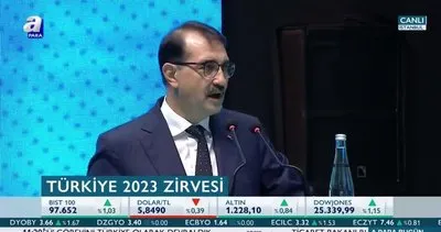 Bakan Dönmez Türkiye 2023 Zirvesi’nde konuştu