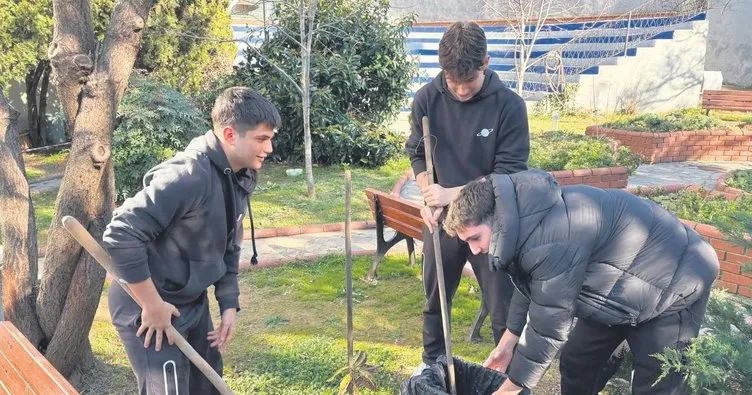 Liselilerden çevre dostu proje