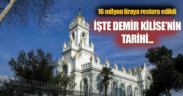 Balat’taki Sveti Stefan Kilisesi’nin Demir Kilise tarihi