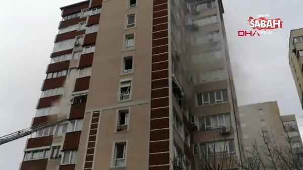 SON DAKİKA: İstanbul Bahçelievler'de 14 katlı binanın 6'ıncı katında patlama! Olay yerinden ilk görüntüler... | Video