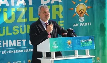 AK Parti Hatay Büyükşehir Belediye Başkan Adayı Öntürk:  Bütün enerjimizi şehri ayağa kaldırmak için harcayacağız