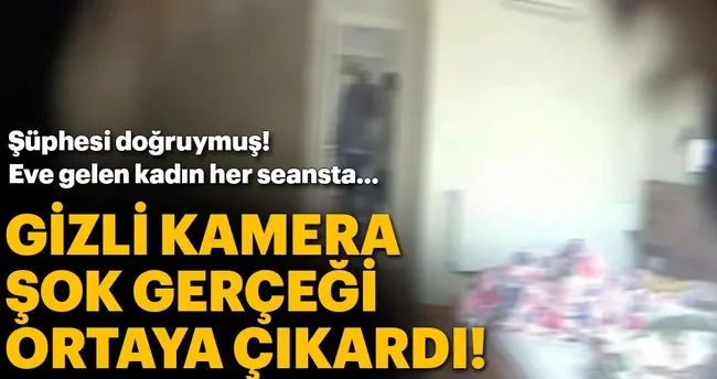temizlikci vurgununa gizli kamerali