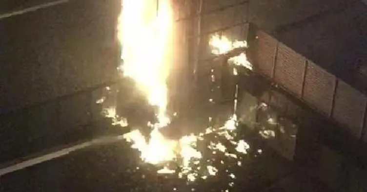 İstanbul’da otelde çıkan yangın söndürüldü
