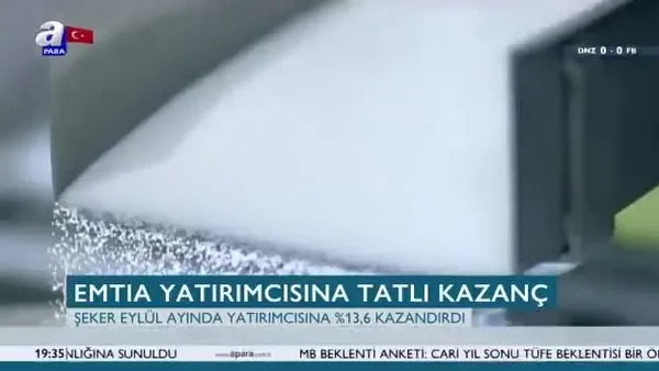 Emtia yatırımcısına tatlı kazanç