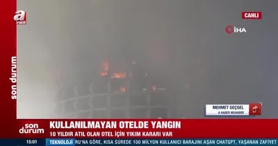 Gaziantep’te 17 katlı otelde yangın! | Video