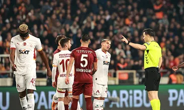Galatasaray’dan hakem tepkisi: İsyanımız kötü hakemlere...