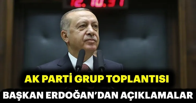 Başkan Erdoğan'dan önemli açıklamalar