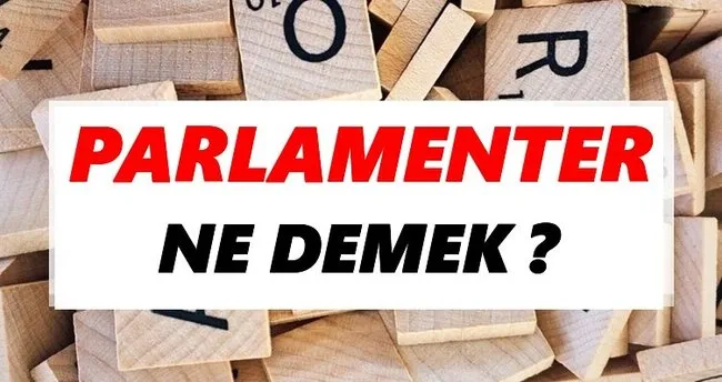 Parlamenter Ne Demek? TDK’ya Göre Parlamenter Sözlük Anlamı Nedir?