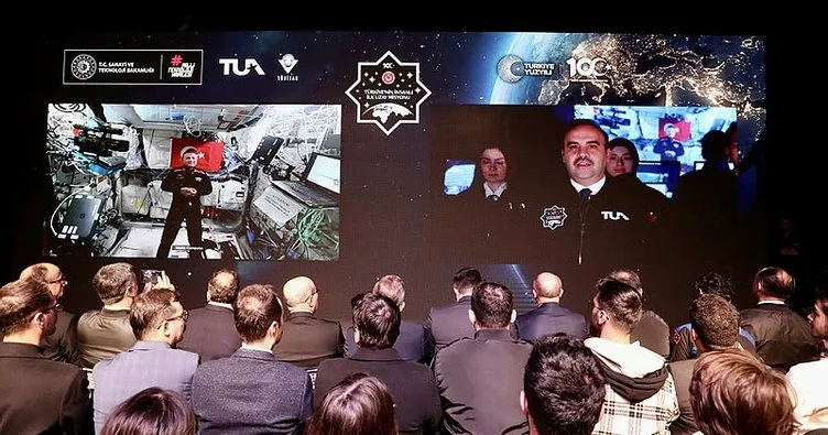 İlk Türk astronot Alper Gezeravcı Bakan Kacır’la görüştü! Uzaydaki ilk deneyimlerini anlattı