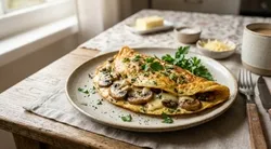 Mantarlı omlet tarifi: Kahvaltınızın şahı olacak!