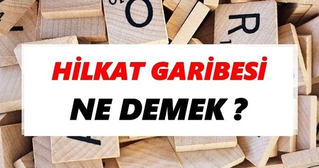 Hilkat garibesi Ne Demek? TDK’ya Göre Hilkat garibesi Sözlük Anlamı Nedir?