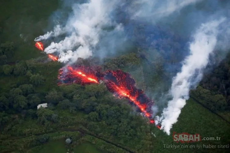 Hawaii’de dev lav çatlağı