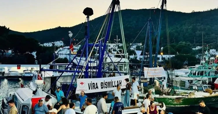 Muğla’da balıkçılar ‘Vira Bismillah’ dedi