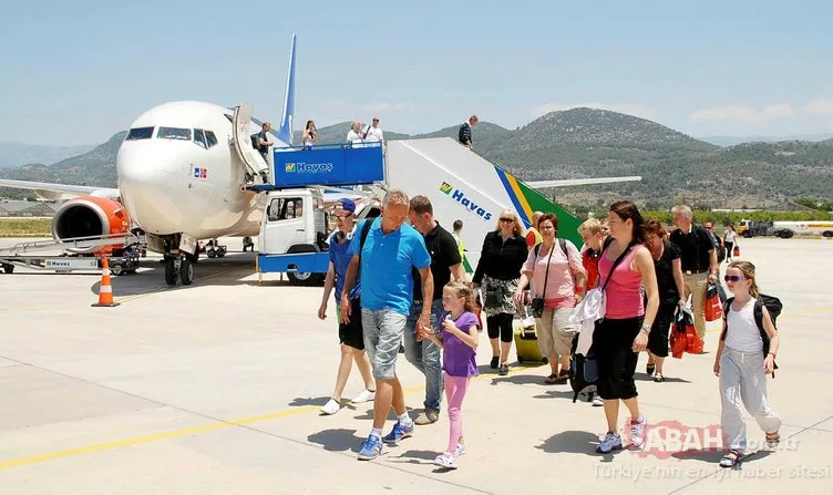 Antalya’ya 4,5 milyondan fazla turist geldi