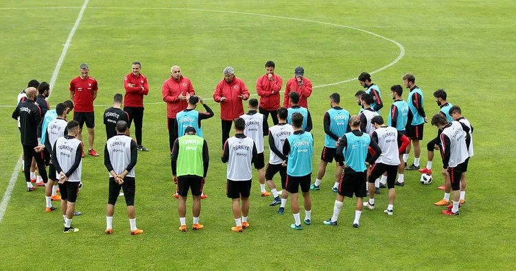 A Milli Futbol Takımı, İsviçre’deki son çalışmasını yaptı