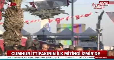 Başkan Erdoğan ile Bahçeli’nin ilk ortak mitingi bugün İzmir’de