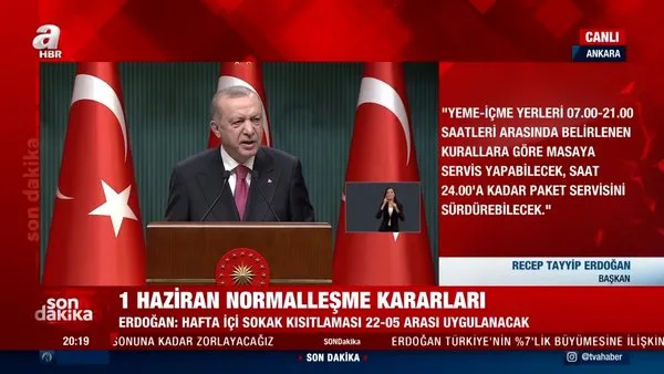 son dakika baskan erdogan kabine toplantisi sonrasi normallesme kararlari aciklamasi izle videosunu izle son dakika haberleri