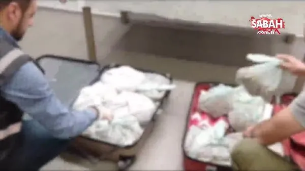 Sabiha Gökçen Havalimanı'nda kaçak ilaç operasyonu | Video