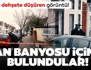 Kan banyosu içinde ölü bulundular!