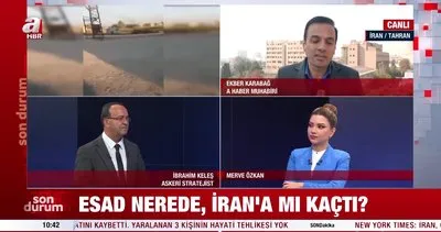 Esad nerede? Esad Tahran’a mı kaçtı? Tahran’dan canlı yayınla son dakika...