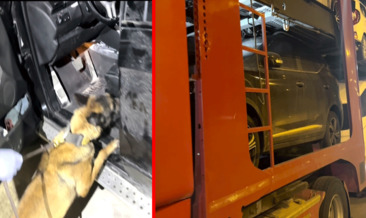 Batman'da şüpheli TIR durduruldu! Cipin gizli bölmesine saklanan uyuşturucu böyle bulundu #batman