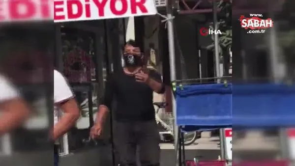 Antalya’da seyyar satıcı, kendisini cep telefonuyla çeken kadın zabıtaya saldırdı | Video