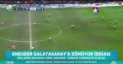 Sneijder Galatasaray’a dönüyor iddiası