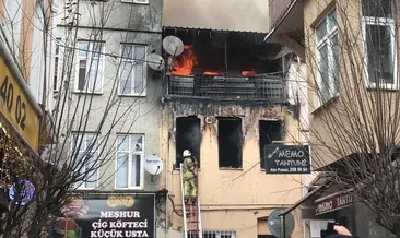 Ortaköy’de feci yangın: 1 ölü