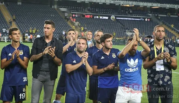 Fenerbahçe - Benfica maçından kareler
