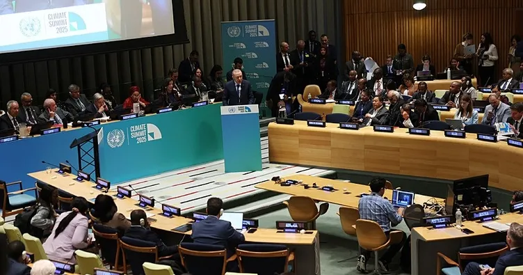 Erdoğan BM İklim Zirvesi’nde konuştu