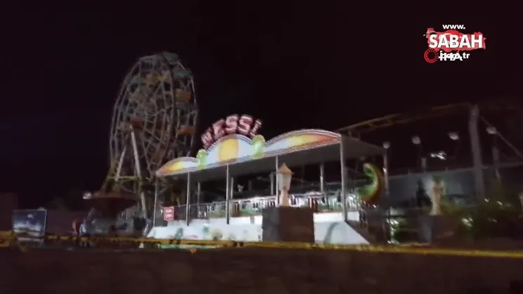 Giresun'da lunaparkta raylı oyuncak devrildi: 1'i ağır 4 yaralı | Video