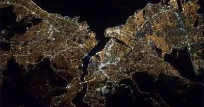 Amerikalı astronot uzaydan İstanbul’u çekti