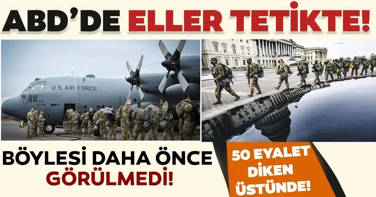 ABD diken üstünde 50 eyalet alarmda