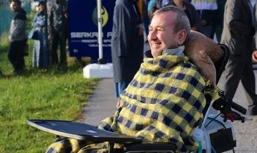 ALS hastası Erkan Genç’in Fenerbahçe sevgisi! Soğuk hava engel olamadı, antrenmanı yerinde takip etti